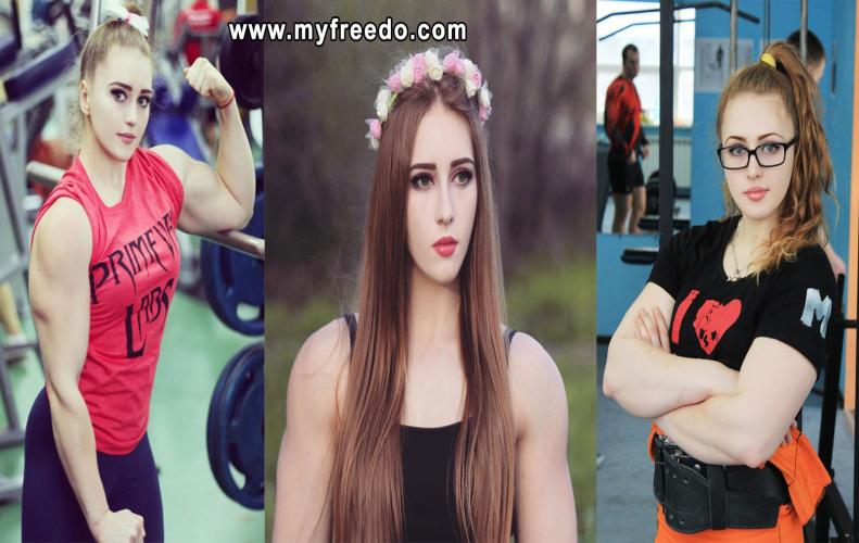 Do not go for her beauty, She is beautiful lady bodybuilder Do not go for her beauty, She is beautiful lady bodybuilder...