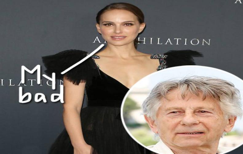 Natalie Portman accepts signing petition favoring Roman Polanski as a mistake she did with closed eyes. Natalie Portman accepts signing petition favoring Roman Polanski as a mistake she did with closed eyes.