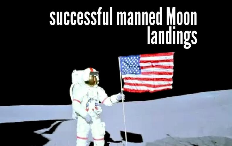 List of Top 6 Most Successful Manned Moon Landings of All Time List of Top 6 Most Successful Manned Moon Landings of All Ti...