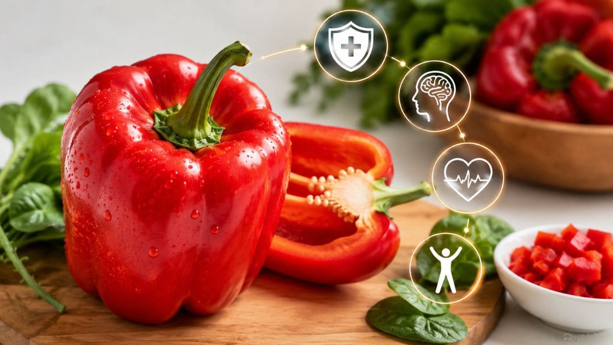 Health Benefits of Red Capsicum