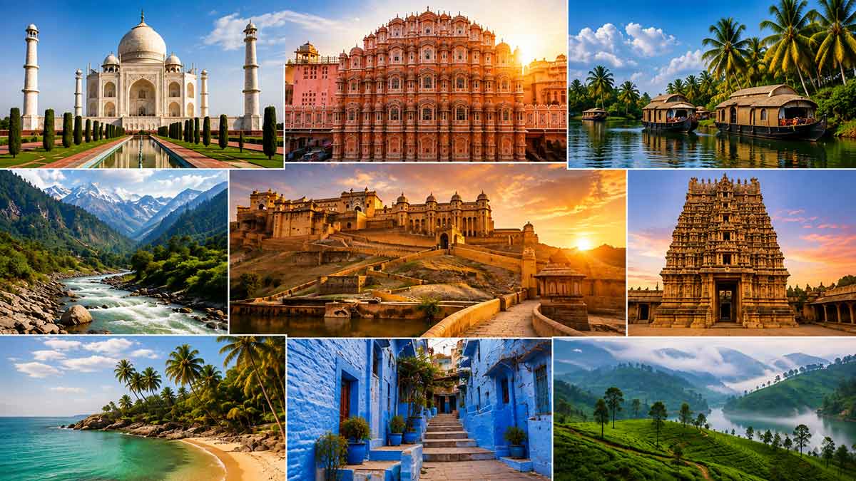 Top 5 Places To Visit In India