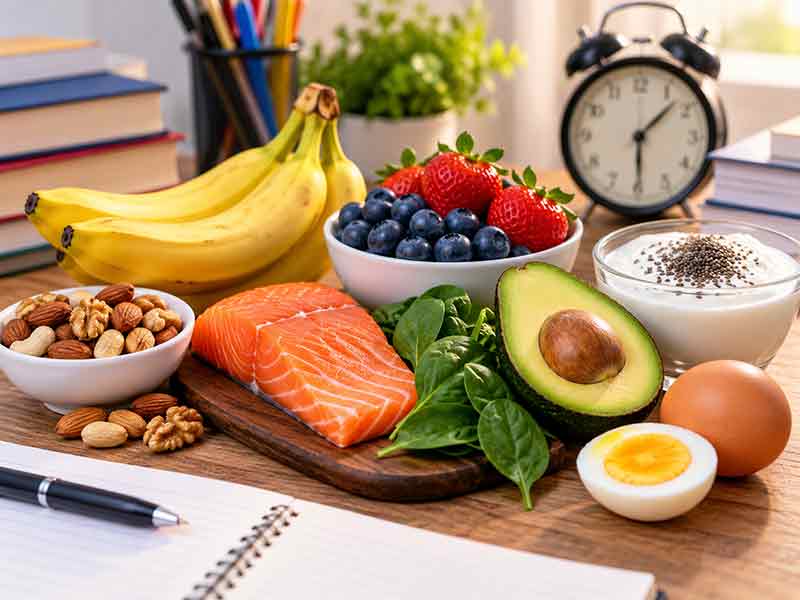 6 Best Brain Foods to Eat Before an Exam