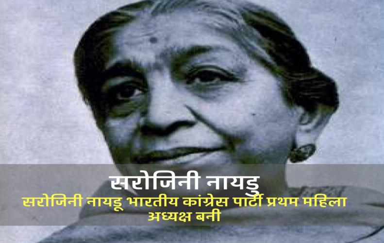सरोजिनी नायडू | All about Sarojini Naidu in Hindi सरोजिनी नायडू | All about Sarojini Naidu in Hindi
